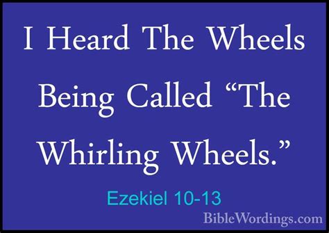 Ezekiel 10 - Holy Bible English - BibleWordings.com