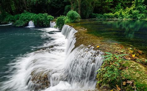 Nature Waterfalls Waterfall Vietnam HD Wallpaper Peakpx