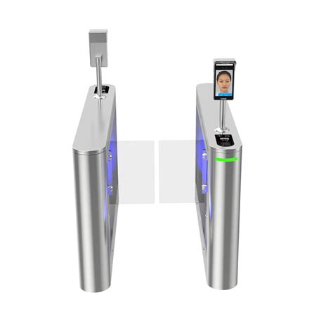 High Security Face Recognition Fully Automatic Swing Gate Turnstile For