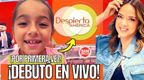 Alaia DEBUTA EN DESPIERTA AMÉRICA enloquece al público YouTube