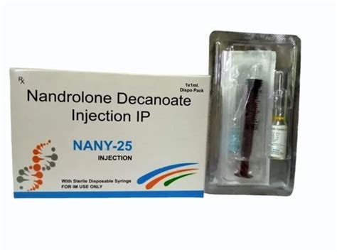 Nany 25 Mg Nandrolone Decanoate Injection IP 1 X 1 Ml Dispo Pack