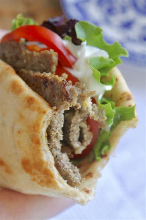 Homemade Greek Gyros With Tzatziki Sauce Recipe Christina S Cucina