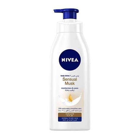 Nivea Sensual Musk Body Lotion Musk Scent Normal To Dry Skin Ml