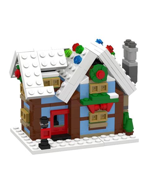 Lego Winter Village Cottage (10229) Mini Modular... | Lego gingerbread ...