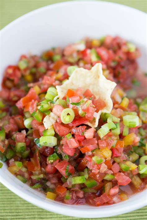 This Fresh Tomato Salsa Recipe Is The Best For Any Springtime Party