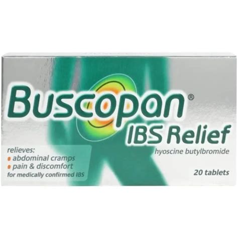 Buscopan Ibs Relief 20 Tablets Prime Health Pharmacy