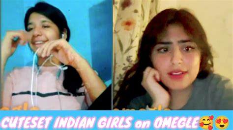 I Finally Found The Cuteset Indian Girls On Omegle 😍😊 Impressing Cute “indian Girls” Its Azyan