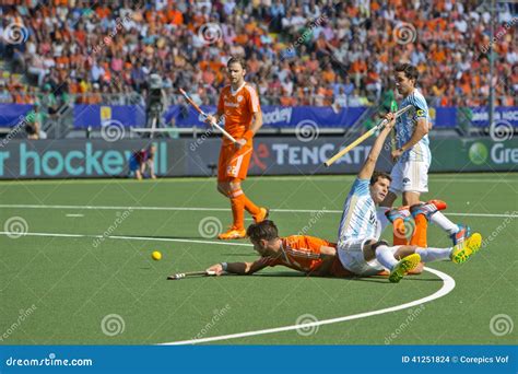 Hockey Foul And Appeal Editorial Stock Image Image Of Committing