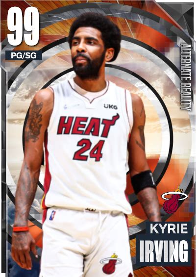 NBA 2K23 2KDB Custom Card Kyrie Irving