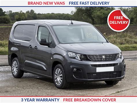 New Peugeot Partner Professional L2 950 Long 100ps Lwb 2021 Free Uk