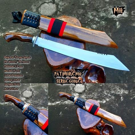 Jual Golok Pemburu Kerja Kebun Hunting Tbas Asli Baja Per Super Kuat