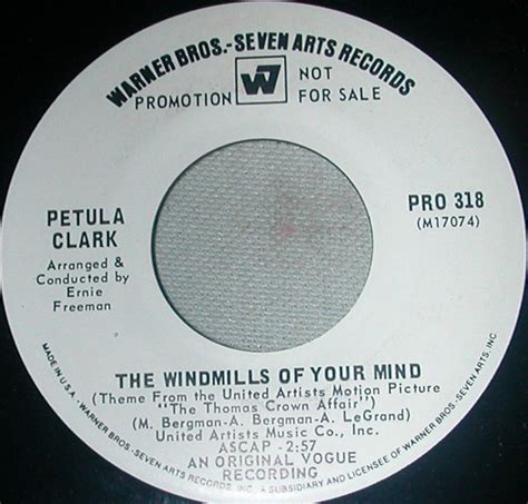 Petula Clark The Windmills Of Your Mind Vinyl Discogs