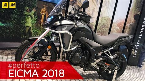 Honda CB500X EICMA 2018 ENGLISH SUB