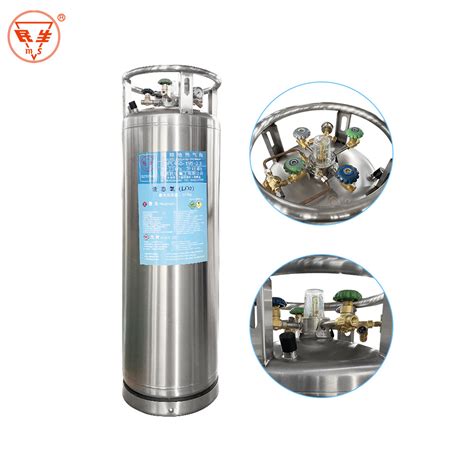 Medical Cryogenic Liquid Oxygen Ms Brand Dewar Cylinder China Liquid