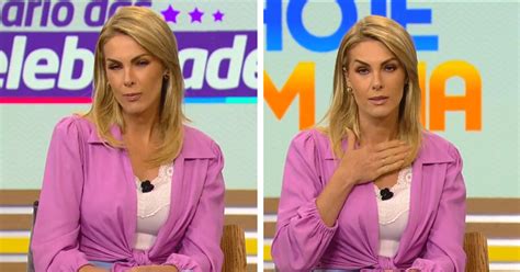 Ana Hickmann Agradece Apoio Ap S Pol Mica Est Sendo Um Momento Dif Cil