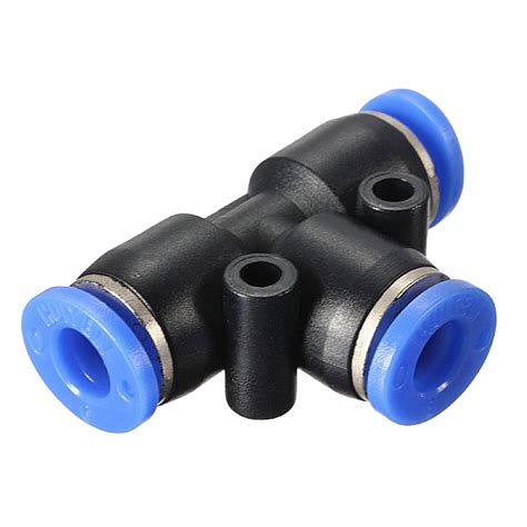 Conector Tee Mm Od X Od X Mm Od Push Union Plastica Vz Controles