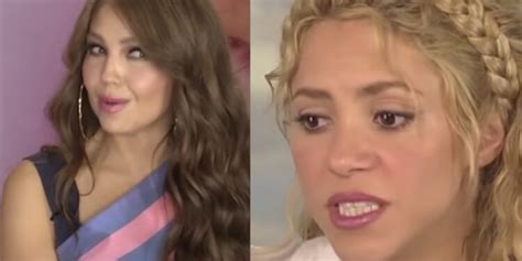 Thalía No Criticó A Shakira Y Ni A Su Canción Monotonía Esta Es Toda La Verdad Detrás De Este