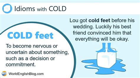 24 English Idioms With Cold Video And Free Pdf Download World