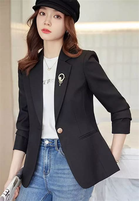 Buy Halo Single Button Slim Blazer 2024 Online Zalora