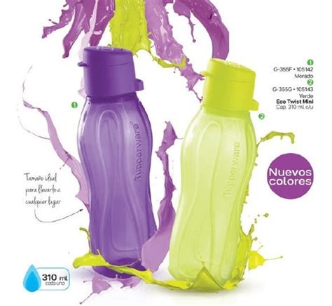 Botella Eco Twist Mini Ml Tupperware Ni Os Pz Env O Gratis