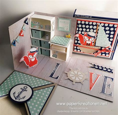 Papierkreationen Net Explosion Box Exploding Boxes Diy Gift Card