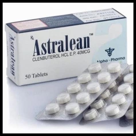 Clenbutrol Astralean 40 Mcg 50 Tab In One Box Treatment Tablet At