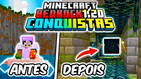 A Fortaleza Mais Estranha Que J Vi Minecraft Bedrock Conquistas