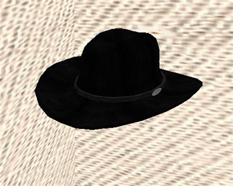 Second Life Marketplace Stetson Black Hat