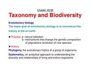 Ppt Biodiversity I Biol Taxonomy Powerpoint Presentation Free