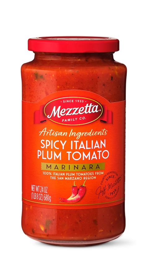 Artisan Ingredients® Spicy Italian Plum Tomato Marinara Mezzetta