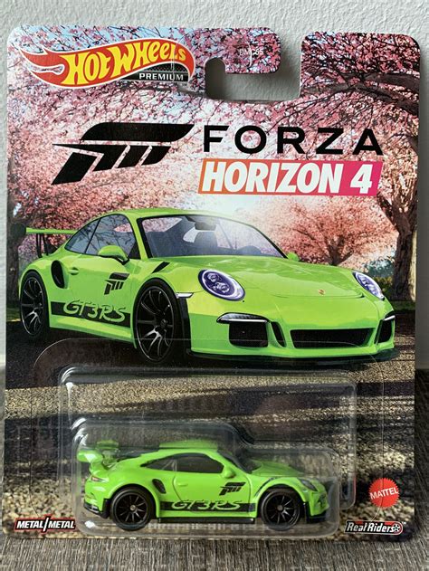 Hot Wheels Premium Forza Horizon Porsche GT RS GRL Hobbies Toys Toys Games On