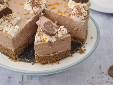 This Muslim Girl Bakes No Bake Chocolate Orange Cheesecake