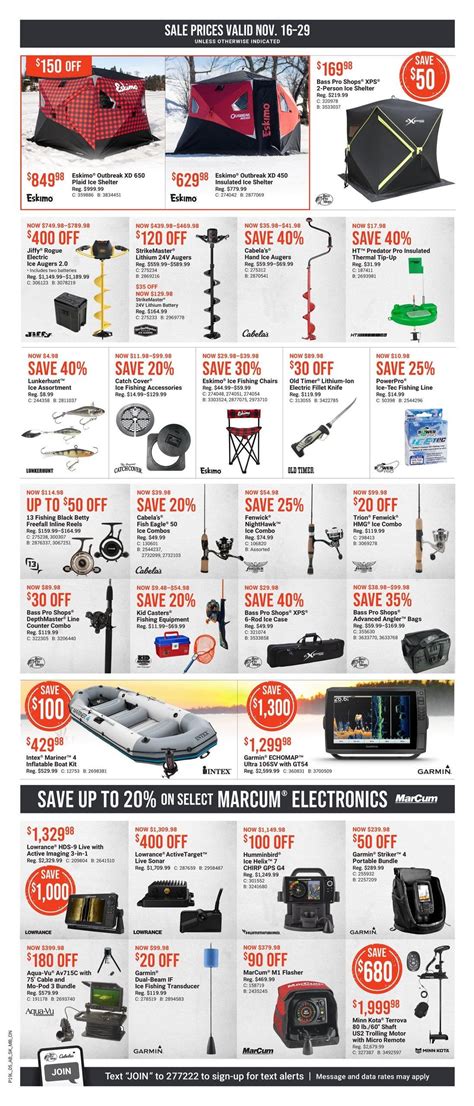 Cabela S Black Friday Canada Flyer Sale