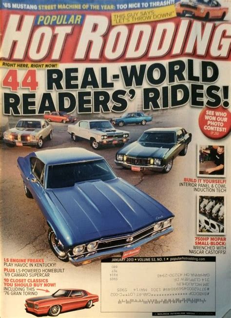 Popular Hot Rodding Magazine Back Issues Year Archive