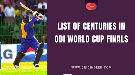 Top 6 Highest Individual Scores In Odi World Cup Finals Cricindeed