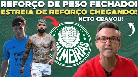 PALMEIRAS FECHA REFORÇO DE PESO PARA O ATAQUE NETO CRAVA CONTRATAÇÃO