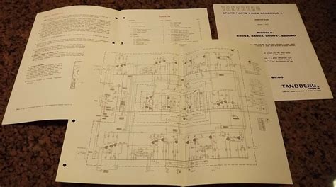 Tandberg 3300x 3400x Service Manual Original Ebay