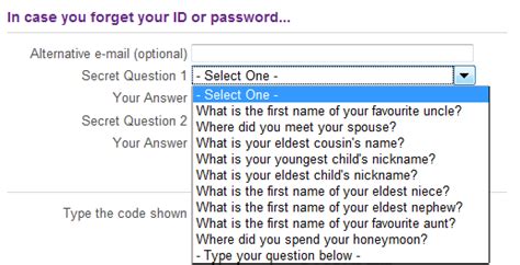 Online Security Questions Is There An Easy Answer Experience Ux