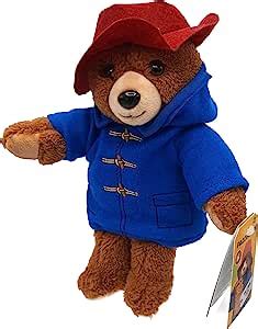 Teddys Rothenburg Ours En Peluche Paddington Marron Bleu Rouge 26 Cm