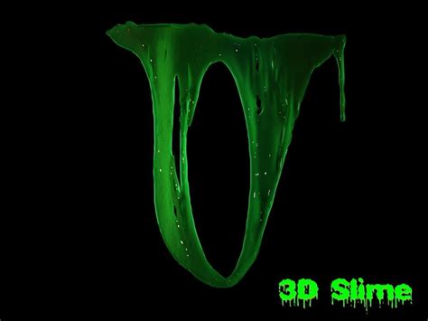 3d Slime Set 25 3d Model Cgtrader