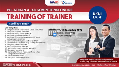 Training Of Trainer Tot Allsys Solutions