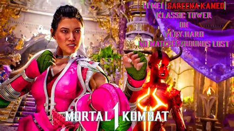 Mortal Kombat 1 Li Mei Sareena Kameo Klassic Tower On Very Hard No