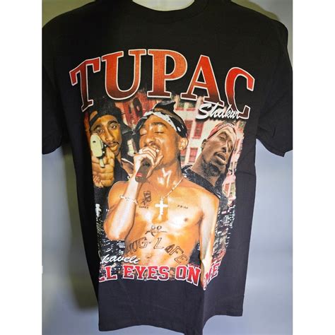 Tupac Shakur All Eyes On Me Graphic T Shirt S Xxl Shopee Philippines