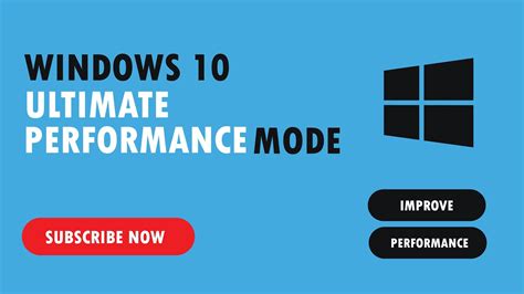 How To Enable Ultimate Performance Mode In Windows For Free Youtube