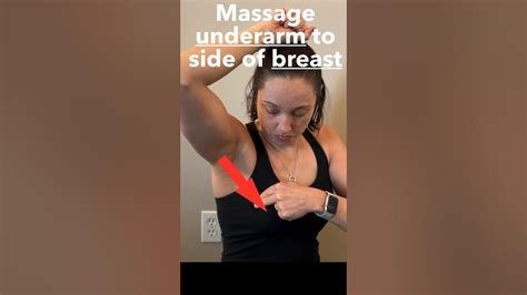 Cording Massage After Breast Cancer Surgery Axillary Web Syndrome Youtube