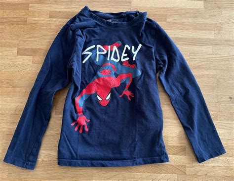 Longsleeve Spiderman Spidey Dunkelblau Gr 116 C A Kaufen Auf Ricardo