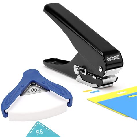 Amazon MyLifeUNIT Slot Puncher Badge Hole Punch For Id Card PVC