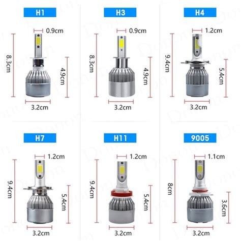 KIT LÂMPADA LED H8 SUPER BRANCA 12V 55W - Auto Peças Amd