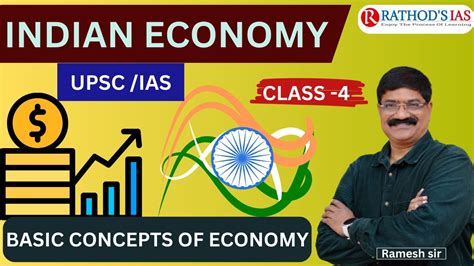 Basic Concepts Of Economy Indian Economy Economy By Ramesh Sir Upsc Cse Economy Prelims