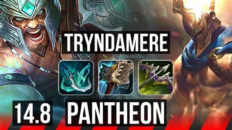 Tryndamere Vs Pantheon Top Solo Kills Quadra Legendary